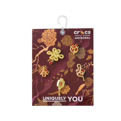 Jibbitz™ Charm CNY Gold And Gem