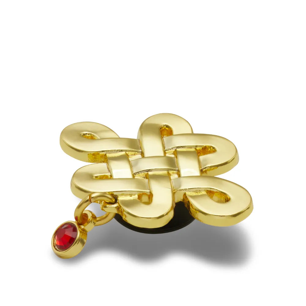 Jibbitz™ Charm CNY Gold Symbol And Gem