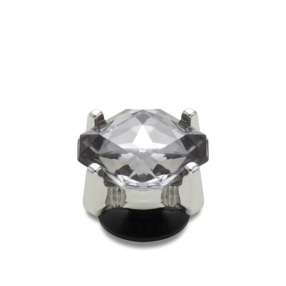 Jibbitz™ Charm Charcoal Square Gem