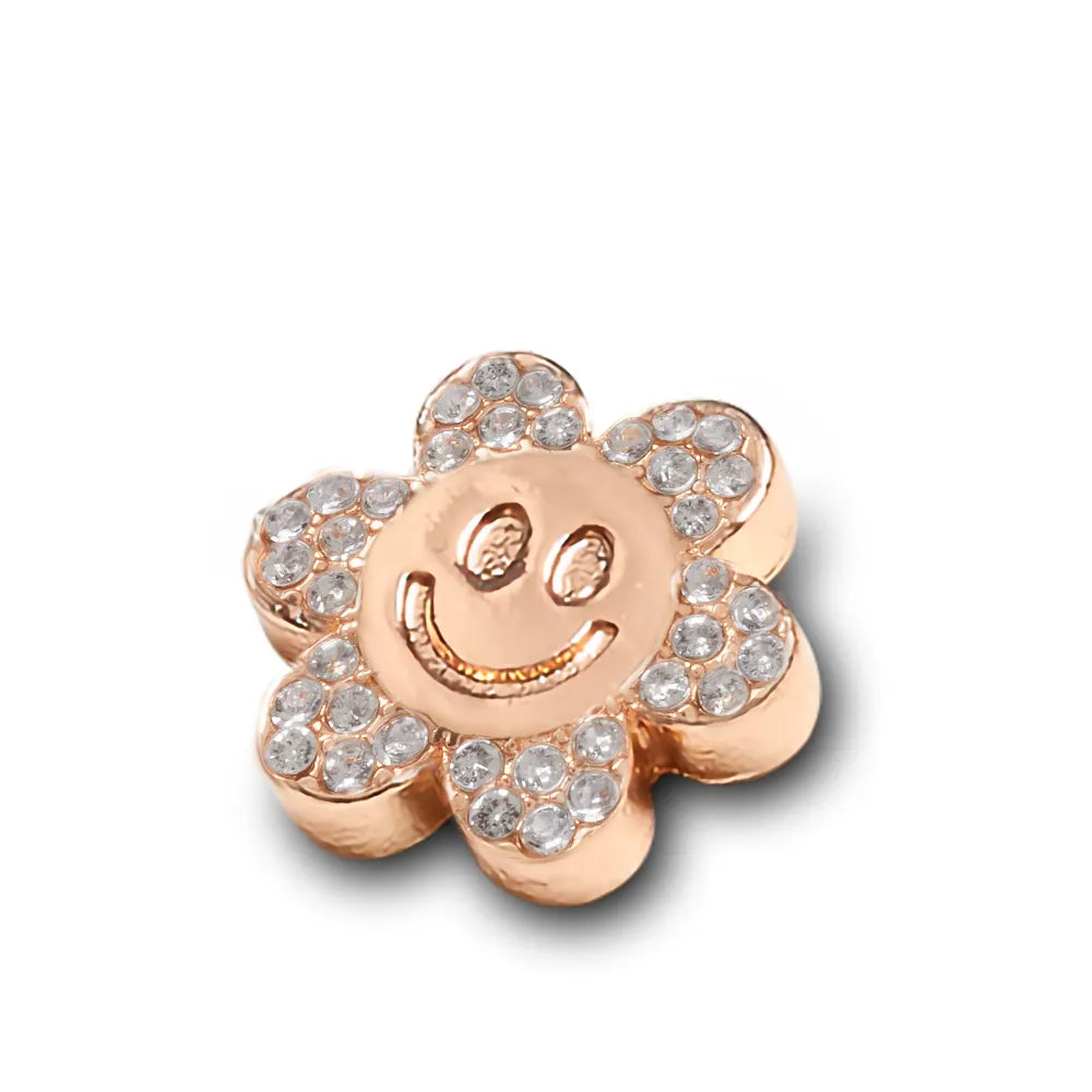 Jibbitz™ Charm Diamond Flower Face