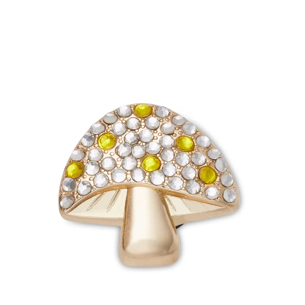 Jibbitz™ Charm Gold Gem Mushroom