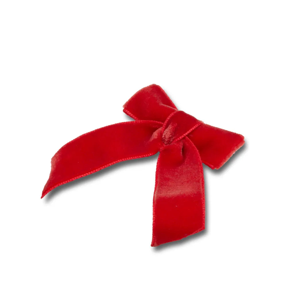 Jibbitz™ Charm Red Velvet Bow