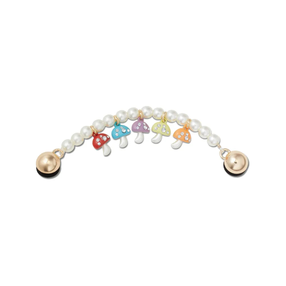 Jibbitz™ Charm Shroom Pearl Gem