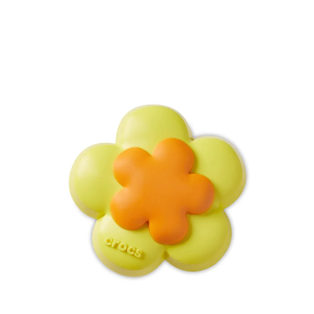 Jibbitz™ Charm Yellow Double Flower