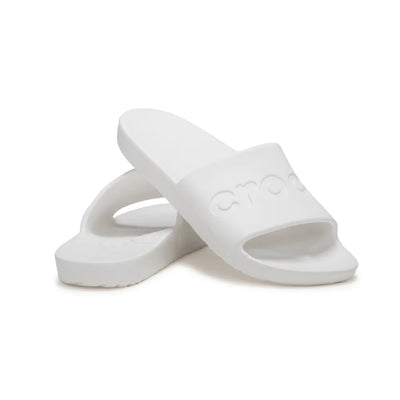 Dép Quai Ngang Unisex Crocs Slide - White