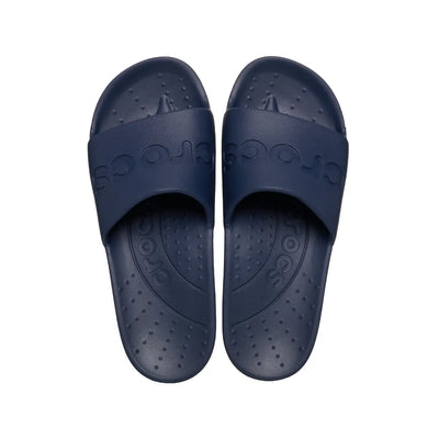 Dép Quai Ngang Unisex Crocs Slide - Navy