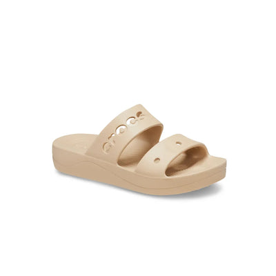 Women's Crocs Baya Platform Sandals - Chai