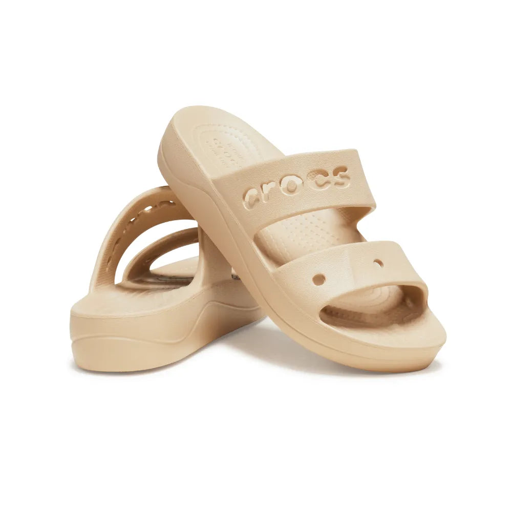 Women's Crocs Baya Platform Sandals - Chai