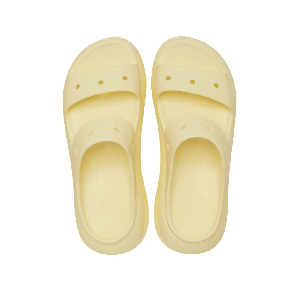 Dép Xăng Đan Unisex Crocs Classic Crush - Buttercream