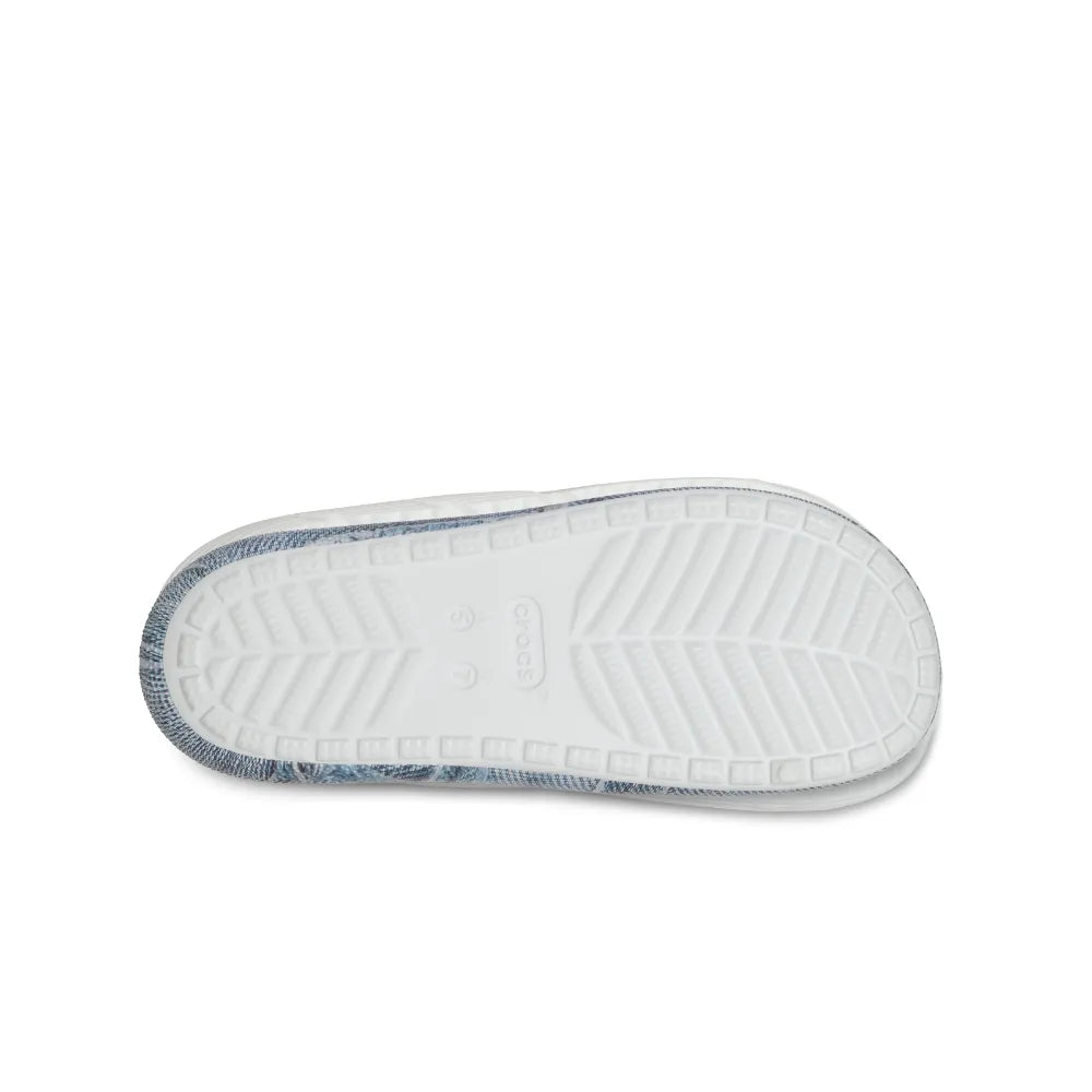 Dép Xăng Đan Unisex Crocs Classic Denim Moonlight - Moonlight