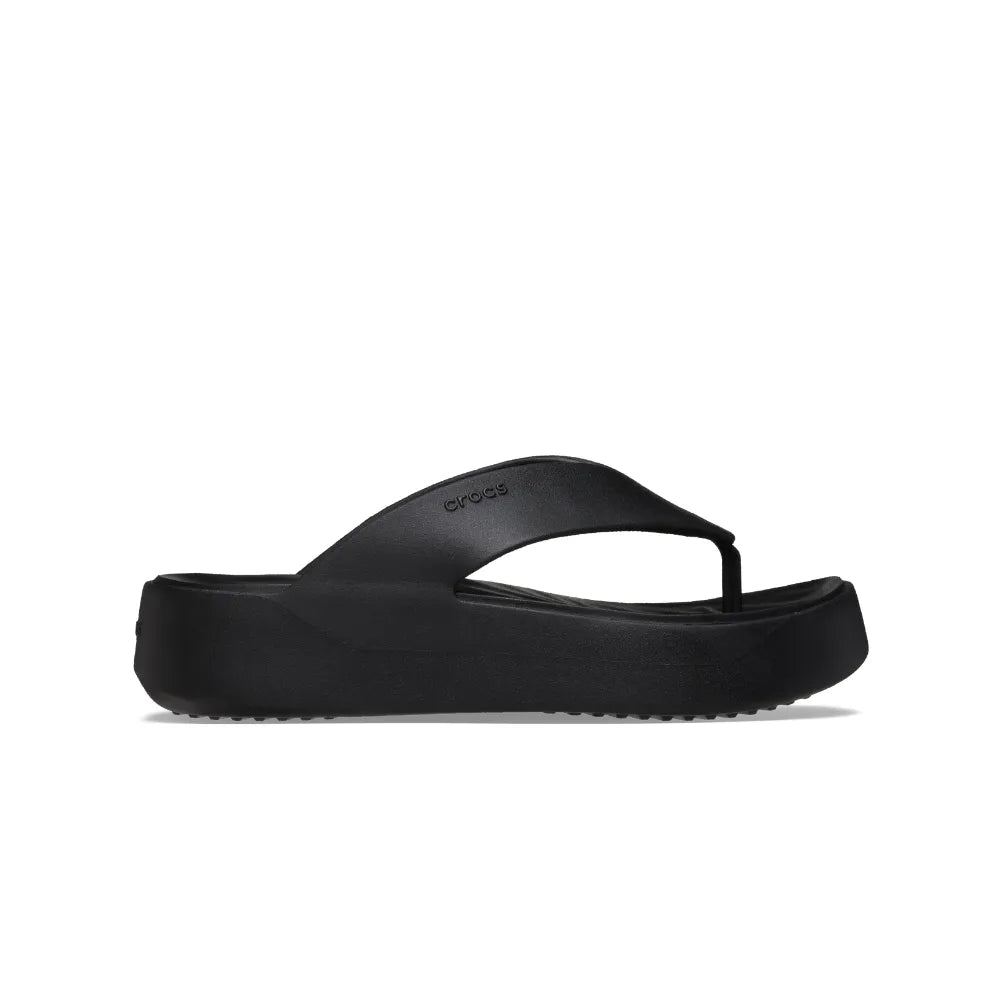 Dép Xỏ Ngón Nữ Crocs Getaway Platform - Black