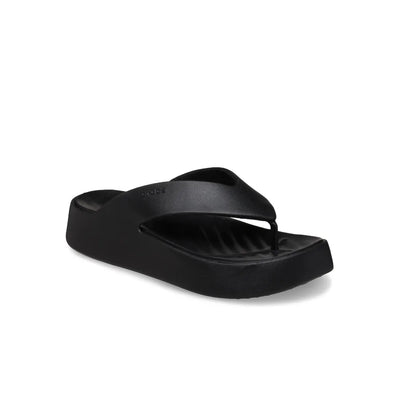 Women's Crocs Getaway Platform Flip - Black