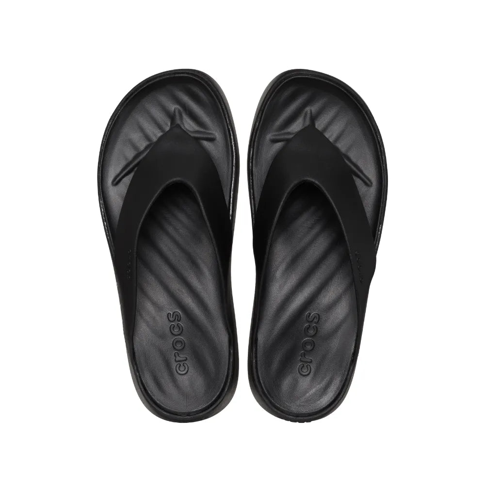 Dép Xỏ Ngón Nữ Crocs Getaway Platform - Black