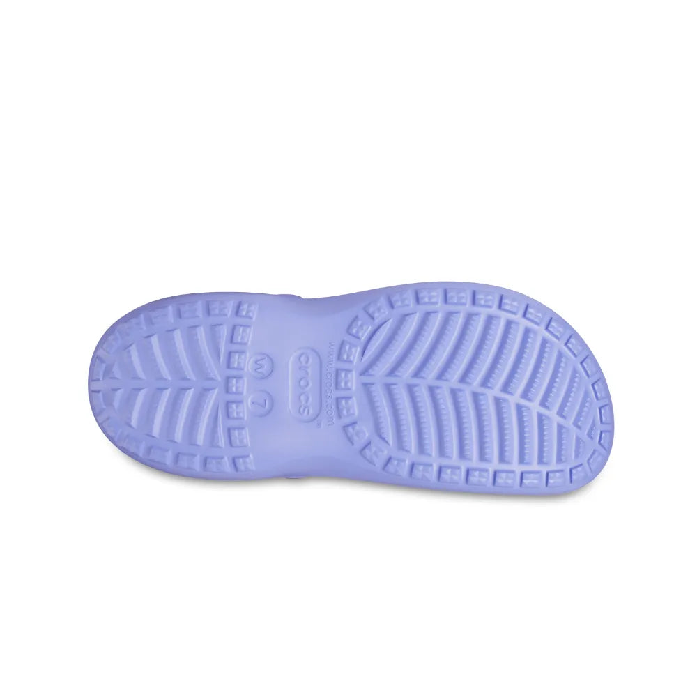 Giày Clog Nữ Crocs Baya Platform - Digital Violet