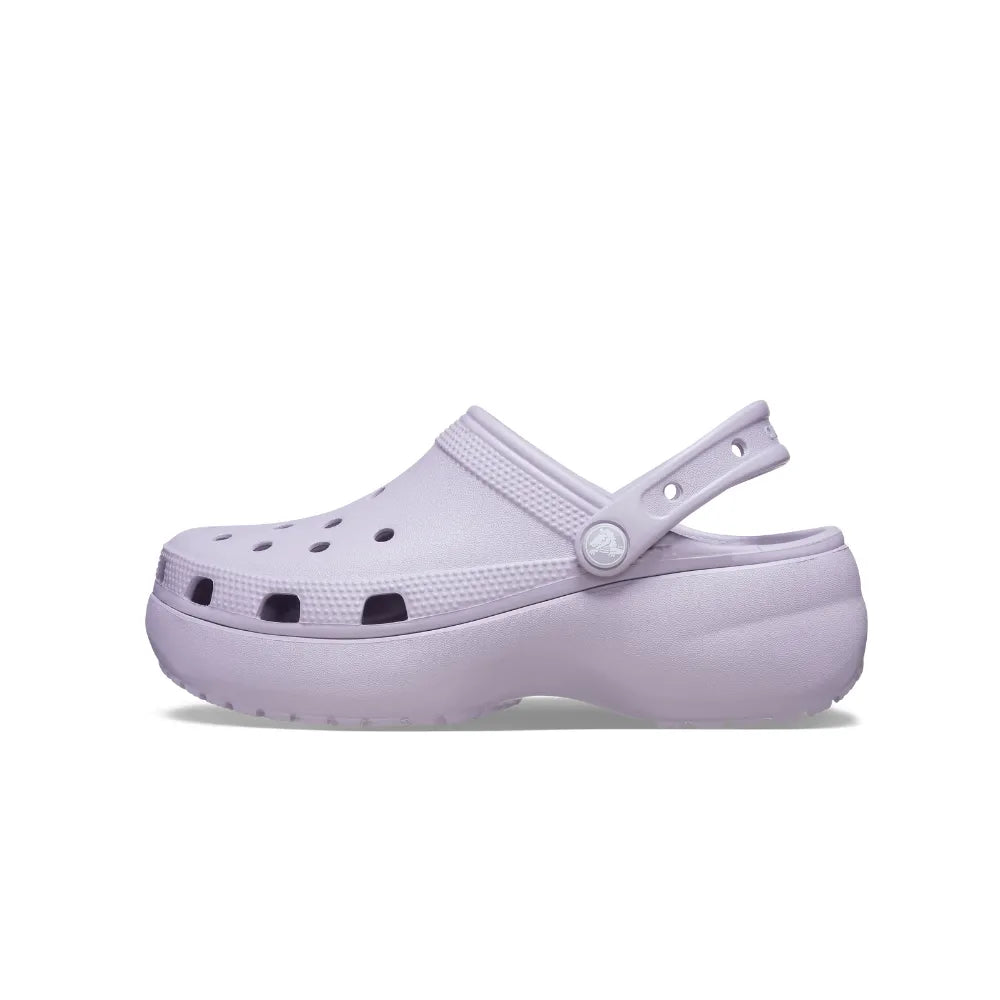 Women's Crocs Classic Platform Clog - Mauve Mist