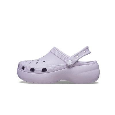 Giày Clog Nữ Crocs Platform Classic - Mauve Mist