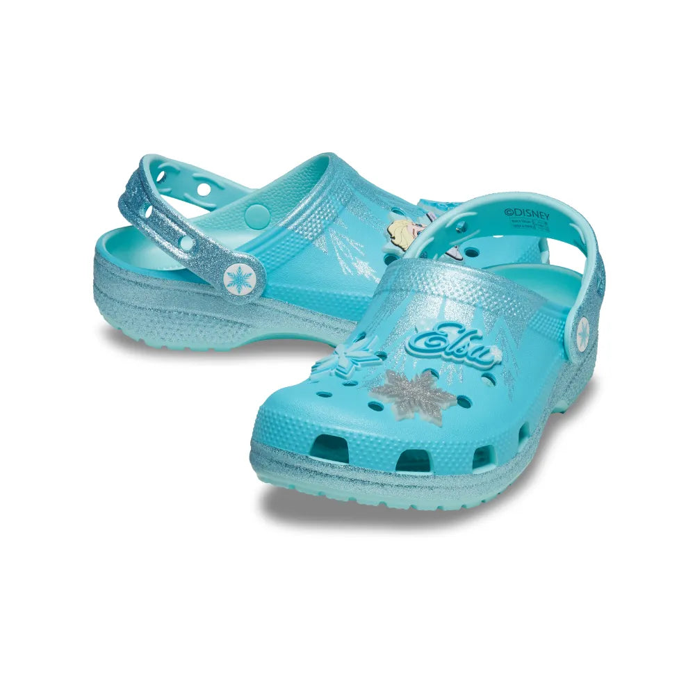 Giày Clog Trẻ Em Crocs Classic Frozen Elsa