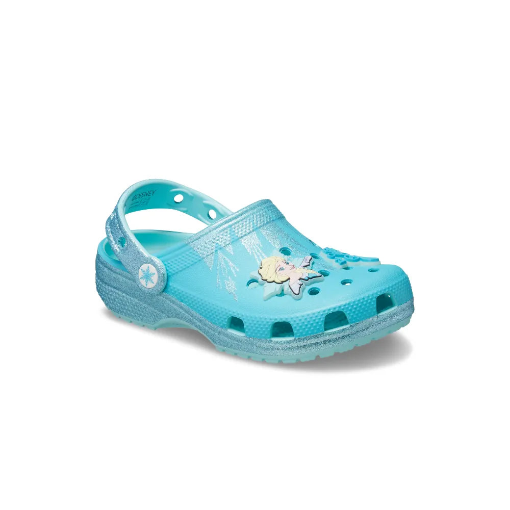 Kids' Crocs Classic Frozen Elsa Clog