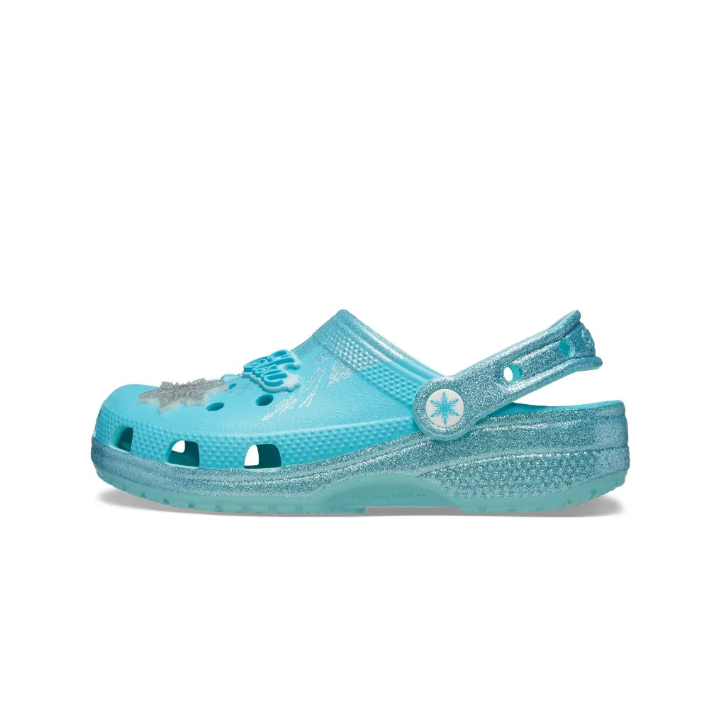 Kids' Crocs Classic Frozen Elsa Clog