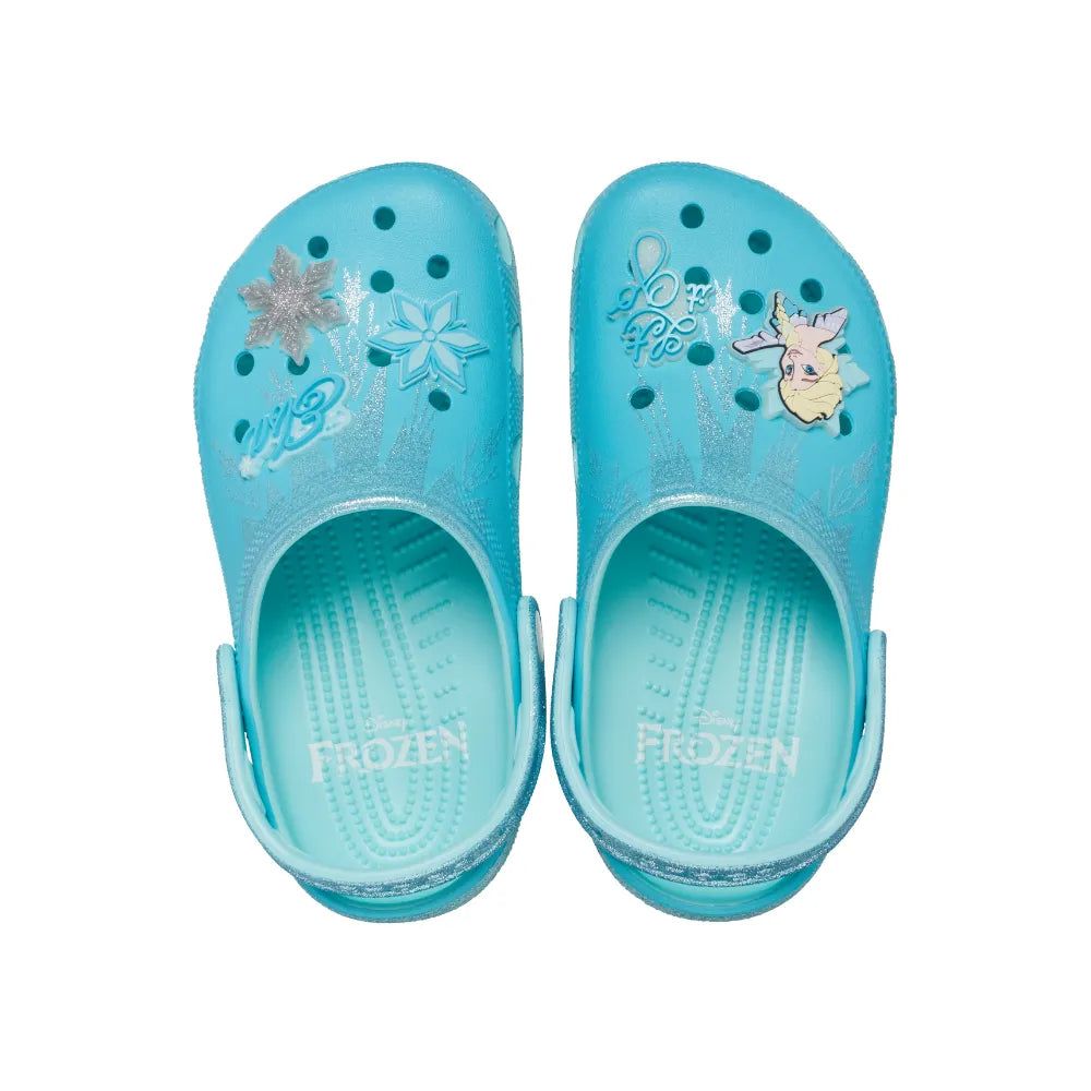 Giày Clog Trẻ Em Crocs Classic Frozen Elsa