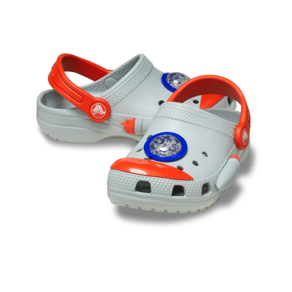 Giày Clog Trẻ Em Crocs Toddler Classic Rocket Ship - Mirage