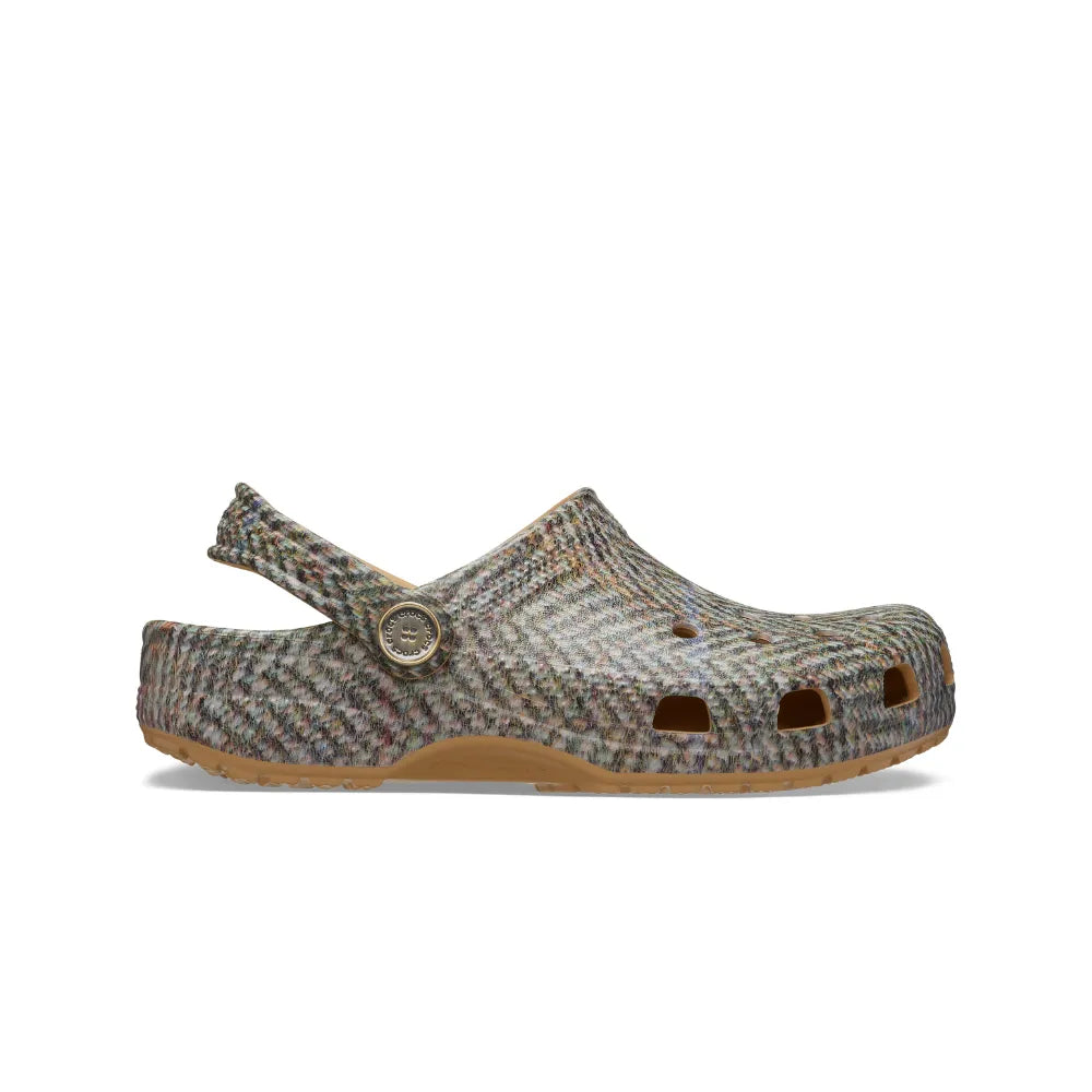 Giày Clog Trẻ Em Crocs Classic Tweed - Wheat