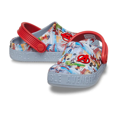 Giày Clog Trẻ Em Crocs Off Court Avengers - Blue Grey