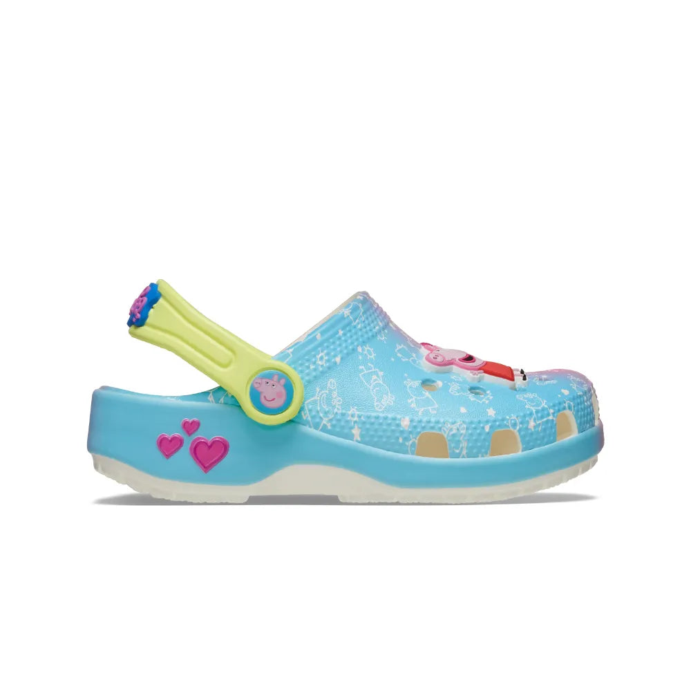 Giày Clog Trẻ Em Crocs Toddler Classic Peppa Pig