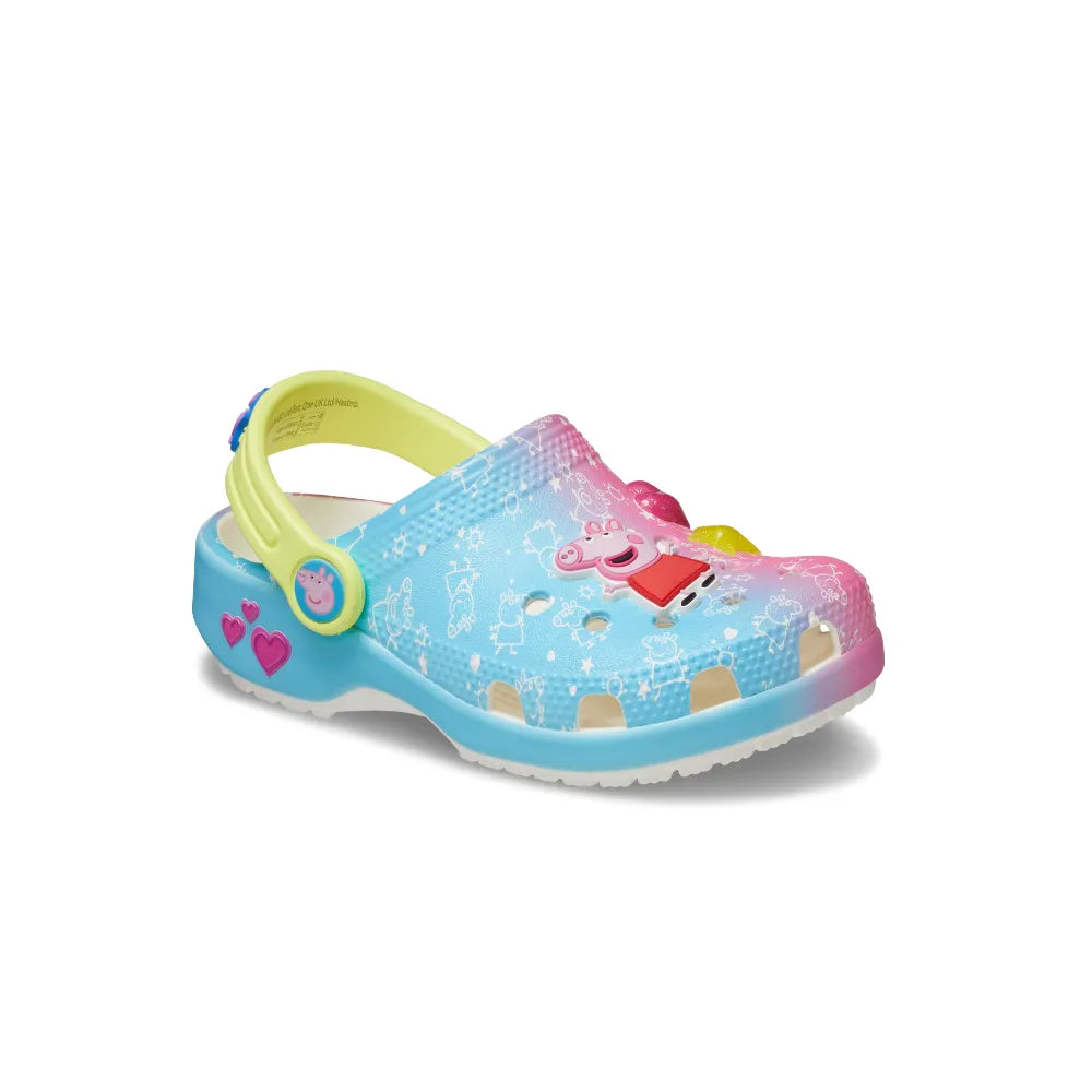 Giày Clog Trẻ Em Crocs Toddler Classic Peppa Pig