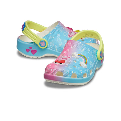 Giày Clog Trẻ Em Crocs Toddler Classic Peppa Pig