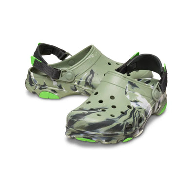 Giày Clog Unisex Crocs All-Terrain Marbled - Moss