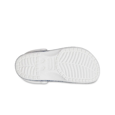 Giày Clog Unisex Crocs Baya Denim - White