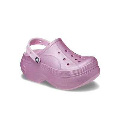 Giày Clog Unisex Crocs Bella Glitter - Ballerina Pink