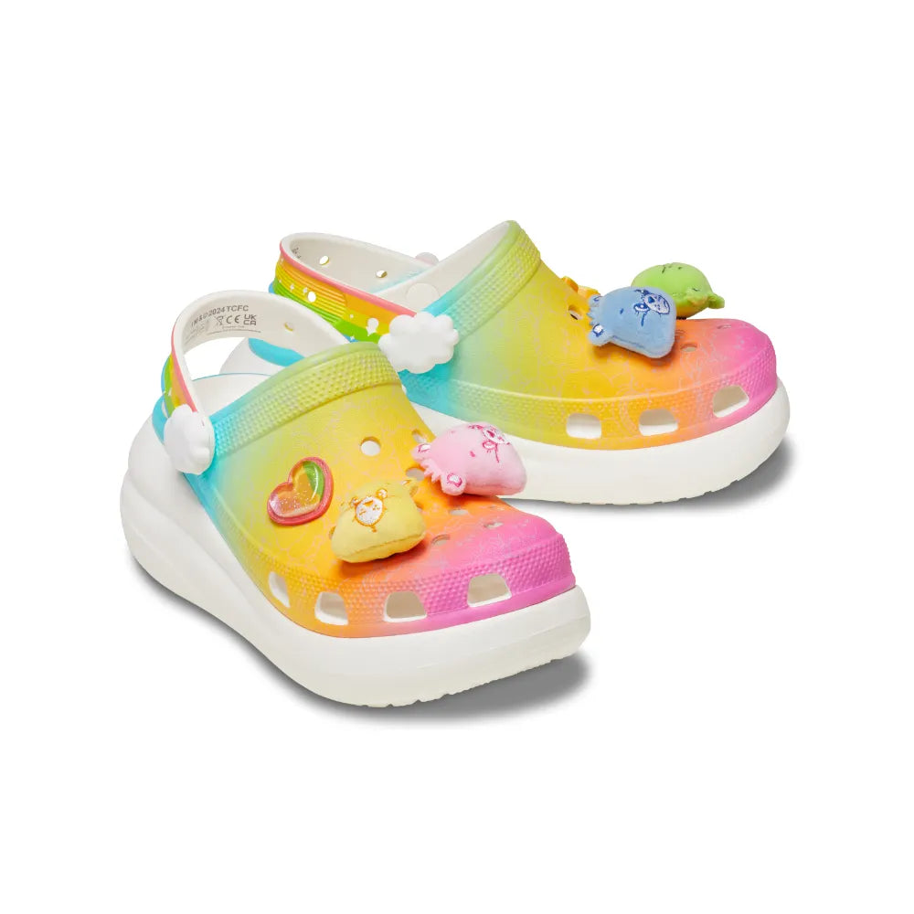 Giày Clog Unisex Crocs Care Bears Crush - White