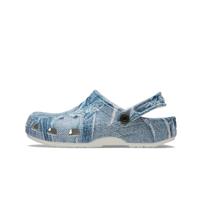 Giày Clog Unisex Crocs Classic Denim - Light Denim