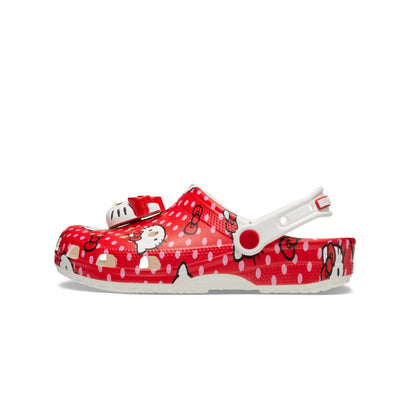 Unisex Crocs Classic Hello Kitty Red Clog