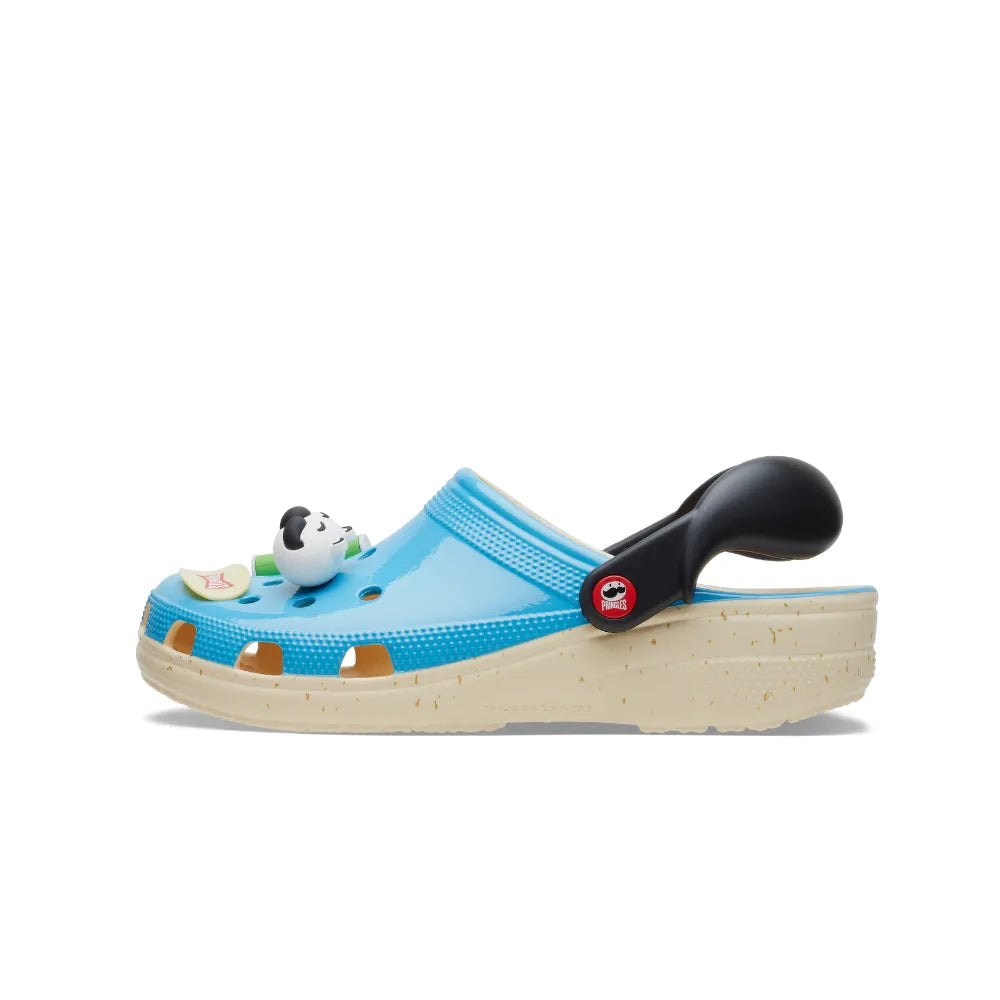 Giày Clog Unisex Crocs Classic Pringles - Blue/Green