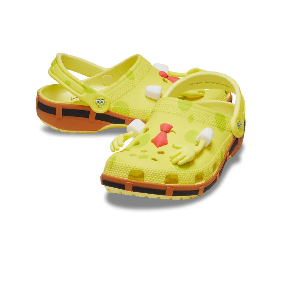 Giày Clog Unisex Crocs Classic Spongebob - Banana