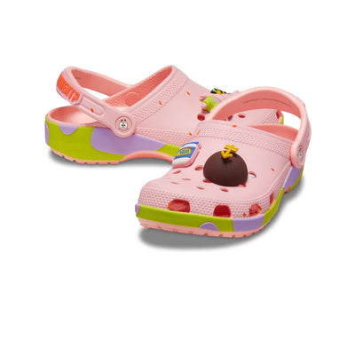 Giày Clog Unisex Crocs Classic Spongebob Patrick - Melon