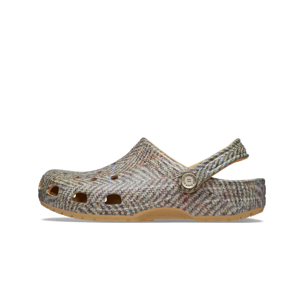 Giày Clog Unisex Crocs Classic Tweed - Wheat