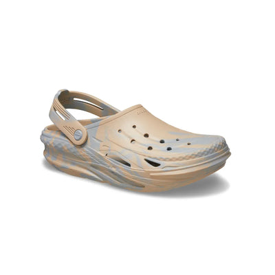 Giày Clog Unisex Crocs Off Grid Marbled - Light Grey