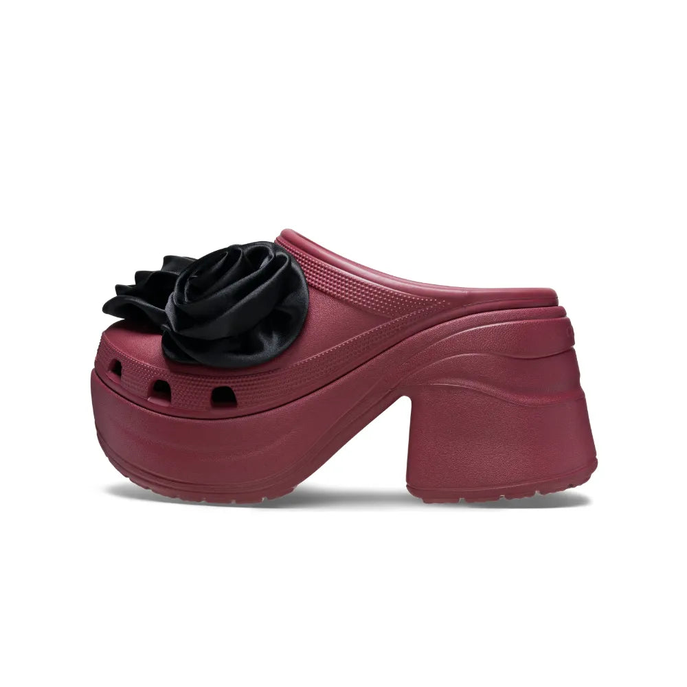 Unisex Crocs Siren Rosette Clog - Beetroot