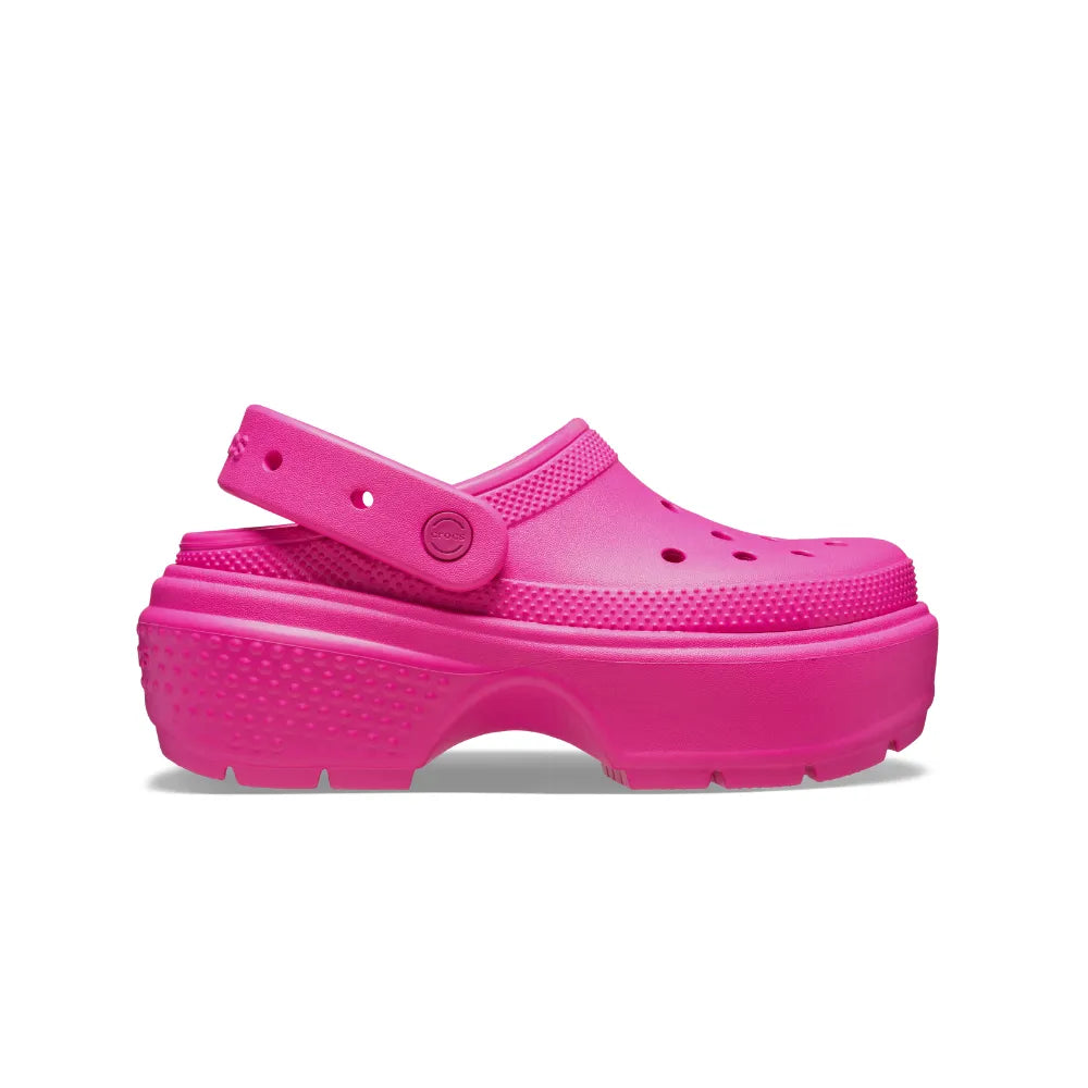 Giày Clog Unisex Crocs Stomp  - Pink Crush