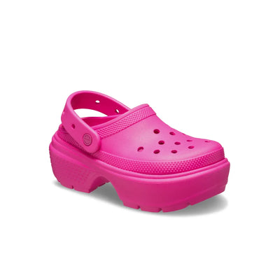 Giày Clog Unisex Crocs Stomp  - Pink Crush