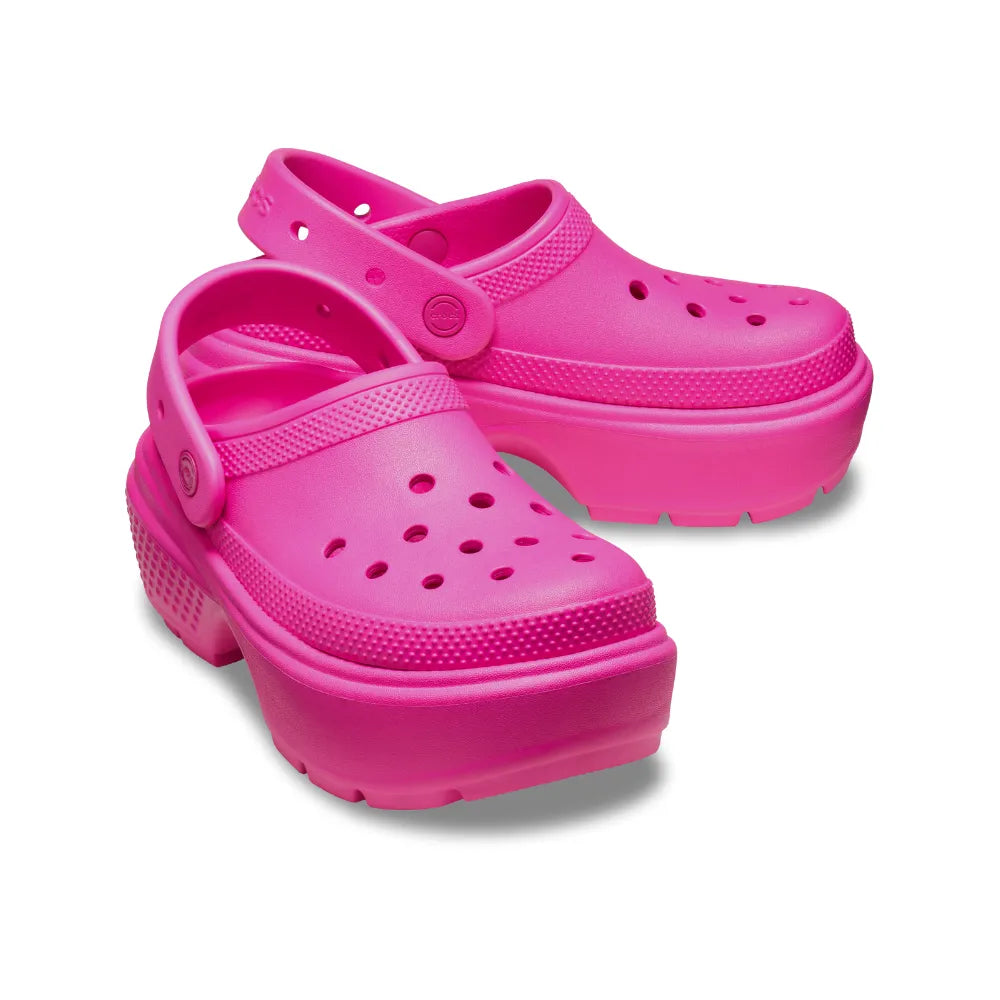 Giày Clog Unisex Crocs Stomp  - Pink Crush