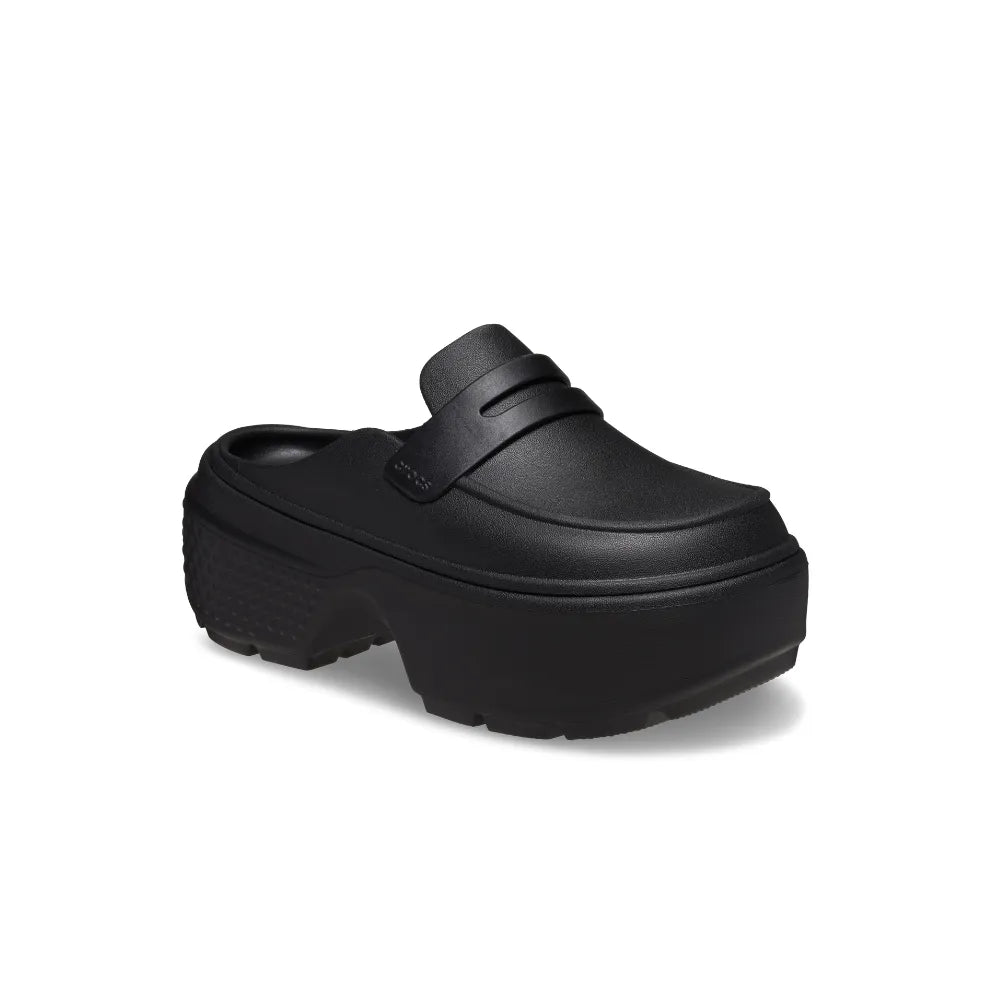 Unisex Crocs Stomp Loafer Shoe - Black