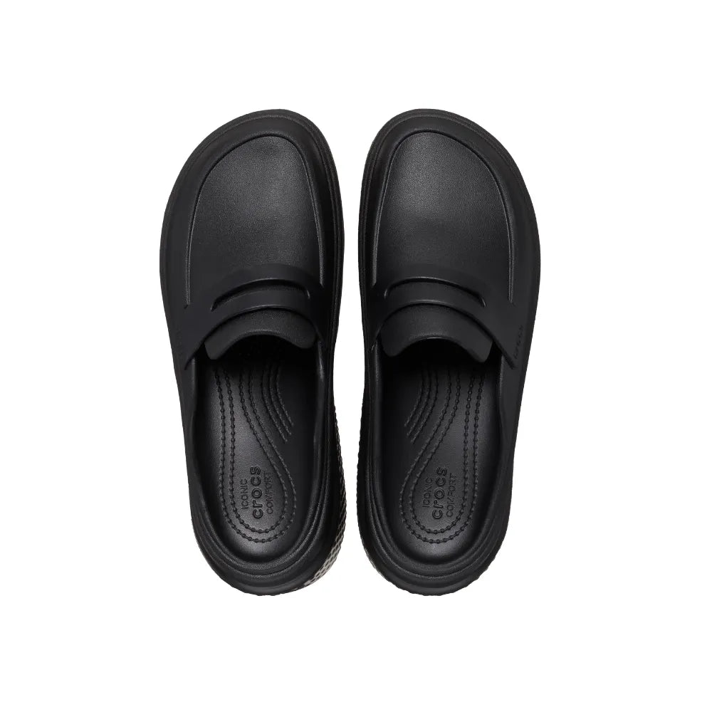 Unisex Crocs Stomp Loafer Shoe - Black