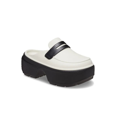 Giày Thời Trang Unisex Crocs Stomp Loafer - Linen Black