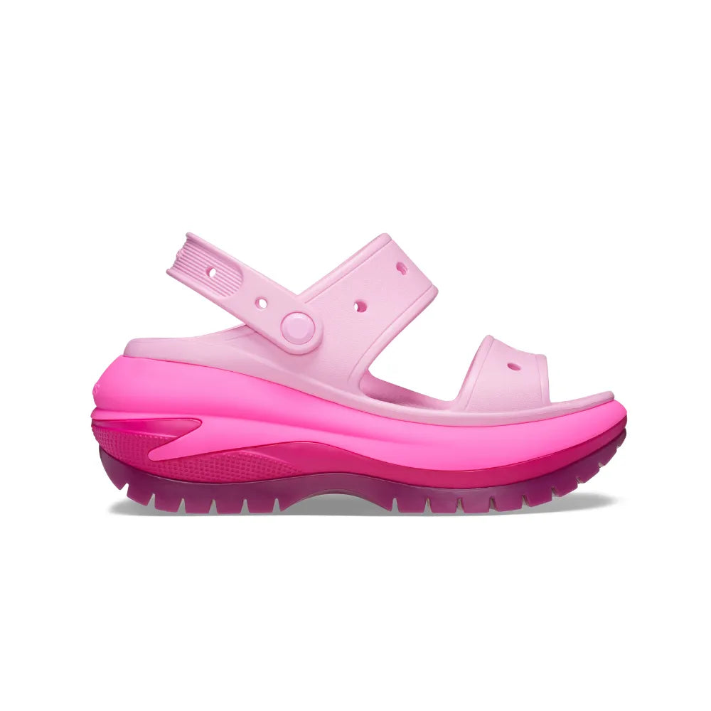 Xăng Đan Unisex Crocs Mega Crush Matte - Pink Tweed