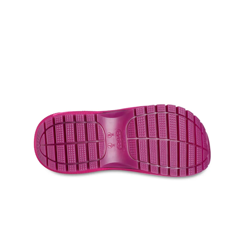 Unisex Crocs Mega Crush Matte Sandal - Pink Tweed